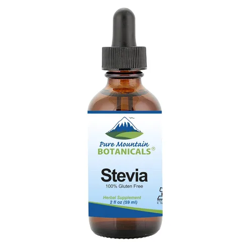 Vista 10 de Pure Mountain Botanicals Gotas de Stevia líquidas, edulcorante natural, concentrado sin azúcar, sustituto apto para diabéticos, ideal para dieta