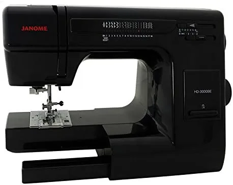 Vista 3 de Janome HD 3000 BE Black Edition con paquete de bonificación exclusivo