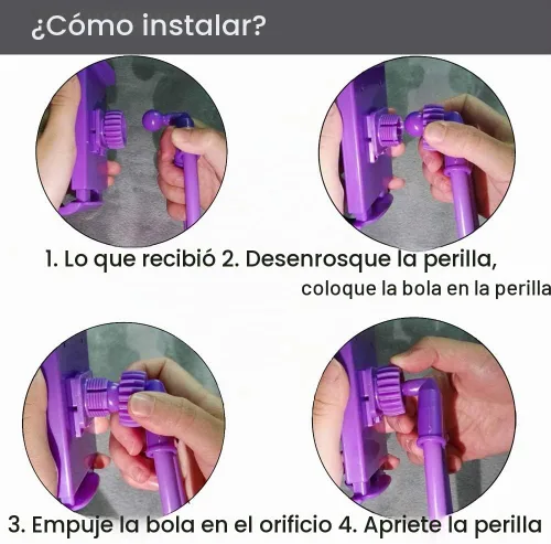 Vista 6 de Soporte de teléfono para el cuello - Soporte universal para colgar en el cuello, de uso sencillo, giratorio, con múltiples funciones, soporte Negro