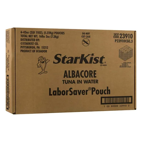 Vista 8 de StarKist Chunk White Albacore Atún en agua - Bolsa de 43 oz (paquete de 6)