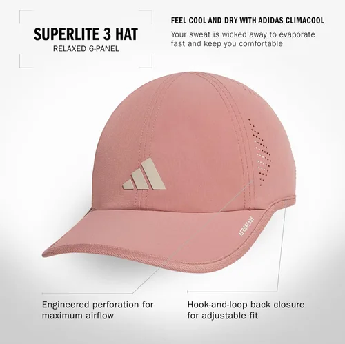 Vista 106 de Adidas Superlite - Gorra deportiva ajustable de ajuste relajado para entrenamiento