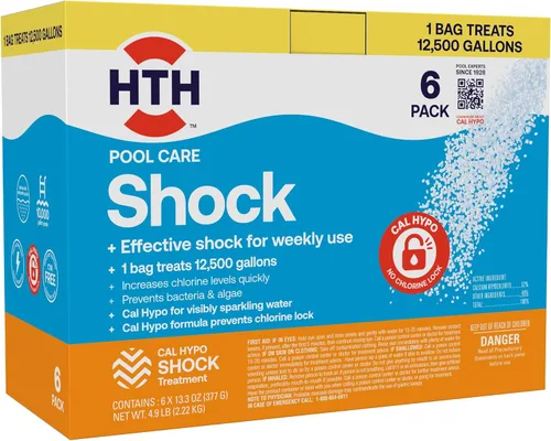 Vista 13 de HTH 52039 Pool Care Shock Ultra, químico para piscina, fórmula Cal Hypo (paquete de 1)