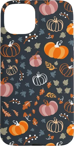 Vista 8 de iPhone 13 Otoño Hojas Caídas Calabaza Cosecha de Especias Feliz Otoño