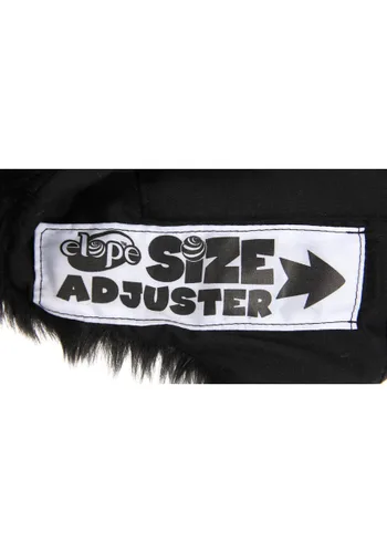 Vista 5 de Sombrero de Disfraz de Peluche de Oso Negro para Adultos Multicolor