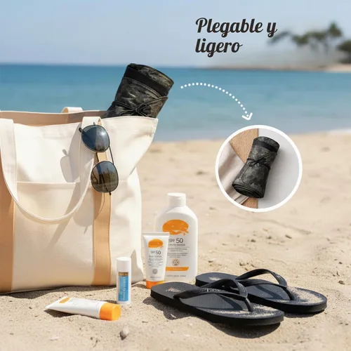 Vista 6 de HUAMULAN Sombrero de verano de ala ancha para mujer, agujero para cola de Hyp016-shenhui-smo