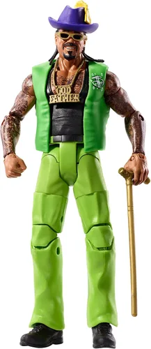 Vista 17 de Figura WWE Elite, 123 Kid Articulación de lujo, atuendo de anillo auténtico, accesorios icónicos, expresión detallada de personajes