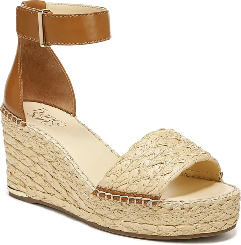 Vista 12 de Franco Sarto Sandalias de cuña Clemens Raffia para mujer Raffia Beige