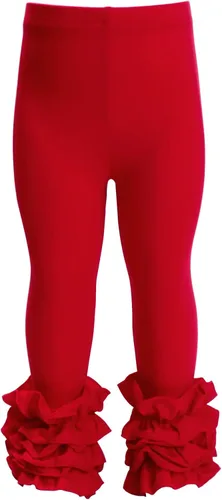 Vista 69 de HOOLCHEAN Leggings de algodón con volantes para bebés y niñas pequeñas
