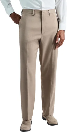 Vista 20 de Haggar Pantalón de vestir de ajuste clásico prémium para hombre Negro