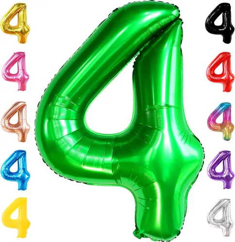 Vista 64 de KatchOn Globo negro del número 1 de 40 pulgadas, globo de feliz cumpleaños