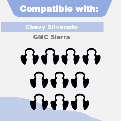 Vista 2 de CULMKARI 10 clips de cable de cambio compatibles con caja de cambios Chevy Silverado GMC Sierra 4l60e / 4l80e