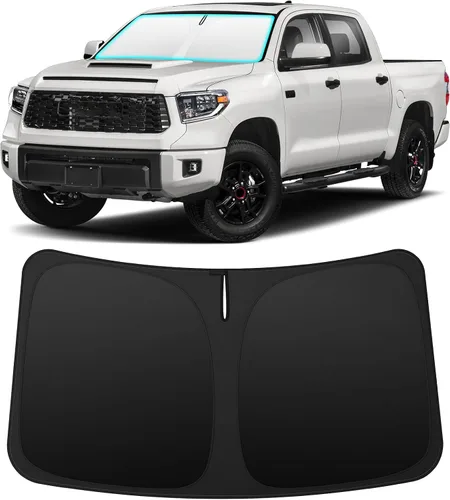 Vista 45 de INSAUTO Accesorios para parasol de parabrisas de ajuste personalizado para Acura RDX 2019-2026, parasol plegable para ventana delantera, reflector