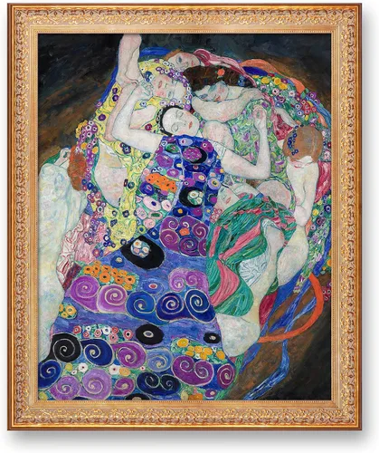 Vista 23 de A&T ARTWORK Avenue to Schloss Kammer por Gustav Klimt. Las reproducciones de arte clásico del mundo, impresiones en lienzo giclée para decoración