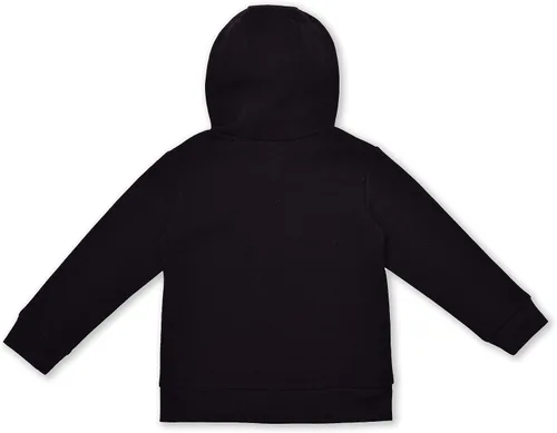 Vista 2 de Marvel Avengers - Sudadera con capucha con media cremallera para niños pequeños y pequeños, color negro