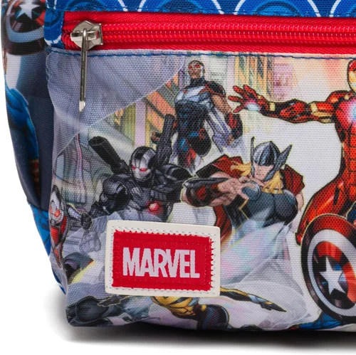 Vista 8 de Wondapop Marvel Avengers Captain America - Mochila de nailon de lujo de 13 pulgadas