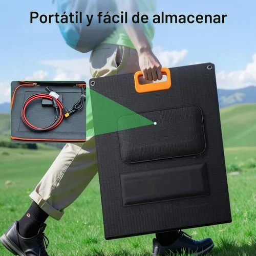 Vista 6 de Bateria Power Cable de extensión de conector solar de 3.3 pies a XT60, panel solar de 12 AWG a XT60, cable de extensión de carga para panel solar