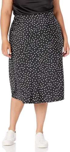 Vista 3 de The Drop - Falda Maya Silky Slip para mujer