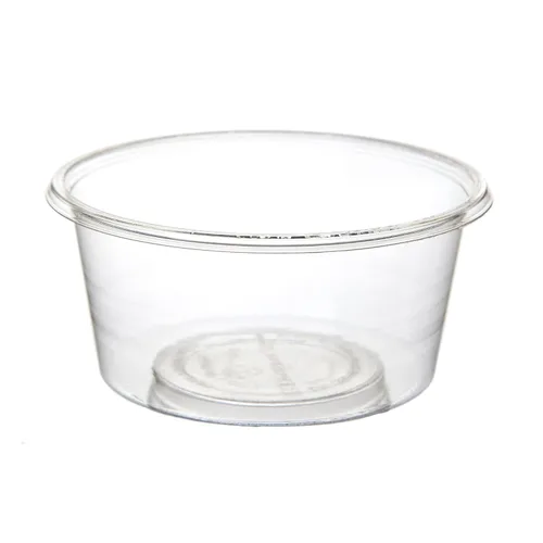 Vista 6 de Eco-Products - Tapas redondas transparentes compostables de 5 onzas, caja de 2000, preparación de comidas de plástico PLA hecha de ácido poliláctico