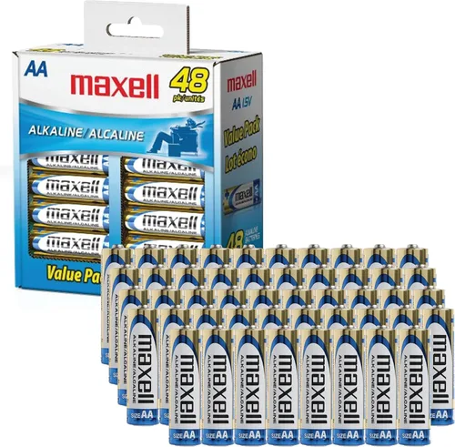 Vista 4 de Pilas alcalinas AAA Maxell 2, paquete de 10, 723410, computadora, 1, 1