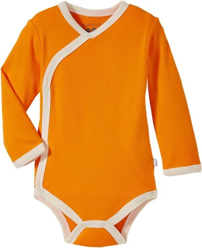 Vista 13 de Babysoy Kimono de algodón orgánico de manga larga Onesie Bodysuit