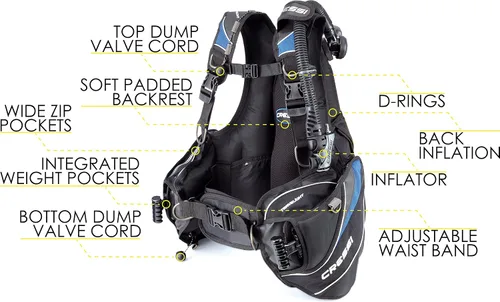 Vista 6 de Cressi Travellight BCD para mujer