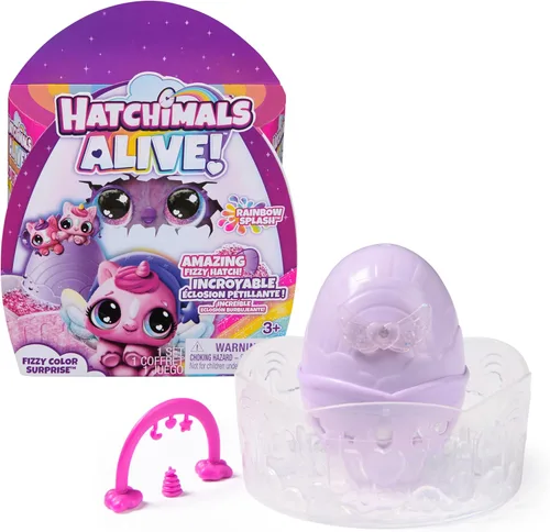 Vista 9 de Hatchimals Alive Rainbow Hatchery, 6 huevos sorpresa, a partir de 3 años