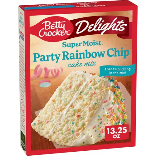 Vista 36 de Betty Crocker Delights Mezcla de pastel de vainilla francesa súper húmeda, 13.25 onzas