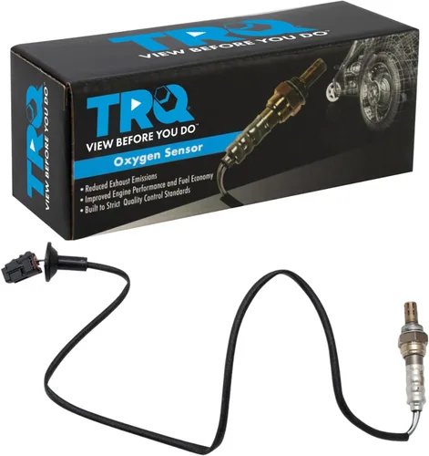 Vista 383 de TRQ Sensor de Oxígeno O2 de 4 Hilos de Banda Estrecha Compatible con VW Atlas 2.0L 2018-21, VW GTI 2.0L 2016-18, Audi A3 Quattro 2.0L 2015-18, VW