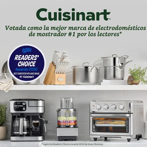 Vista 2 de Cuisinart - Máquina para hacer helados, totalmente automática, 2 cuartos de Cromo cepillado