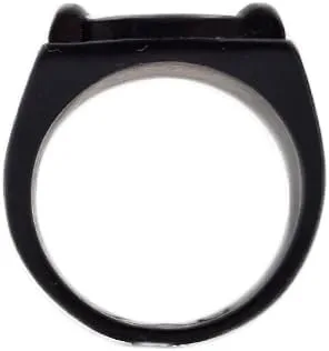 Vista 6 de ZAG STORE - Ladybug - Anillo de gato negro, Acero inoxidable, Acero inoxidable
