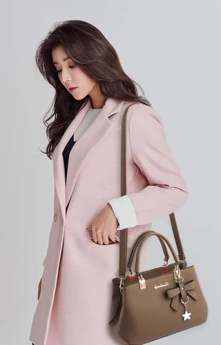 Vista 23 de Dreubea - Bolsa para mujer para usar al hombro, cruzada o como bolsa de mano, de piel sintética