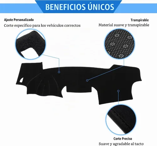Vista 3 de Cubiertas de salpicadero para Toyota RAV4 2007-2012 actualización de poliéster para consola central de automóvil, cubierta interior de tablero