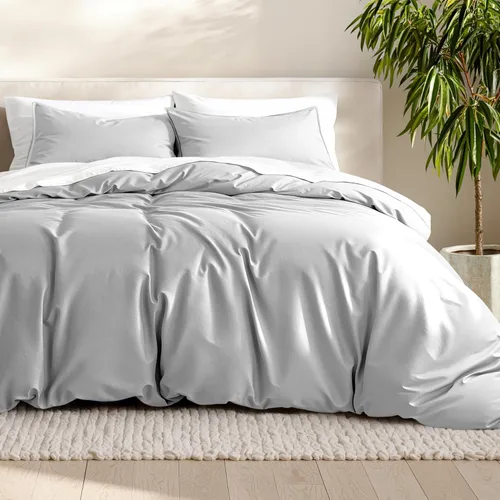 Vista 56 de Bare Home - Funda de edredón de ropa de cama extra larga - Colección premium de 1800 hilos súper suave - Funda de edredón ligera y fresca - Ropa