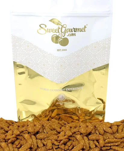 Vista 11 de SweetGourmet Palitos de sésamo de salvado de avena Snack saludable 1 libra