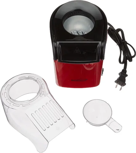 Vista 2 de Brentwood Máquina de palomitas de maíz de aire caliente de 8 tazas (rojo)