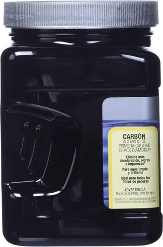 Vista 3 de Marineland Black Diamond Carbón activado premium, Negro/Gris