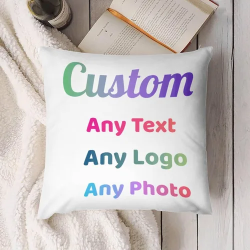 Vista 4 de Funda de almohada personalizada con versículo de la Biblia de 12 x 12 pulgadas, funda de almohada personalizada con cita inspiradora con frase