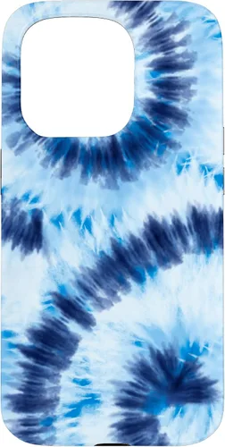 Vista 14 de Blue Tie Dye Swirl Case for iPhone 17