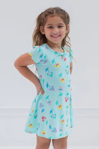 Vista 2 de Disney Vestido de patinadora de Minnie Mouse para bebés y niños pequeños
