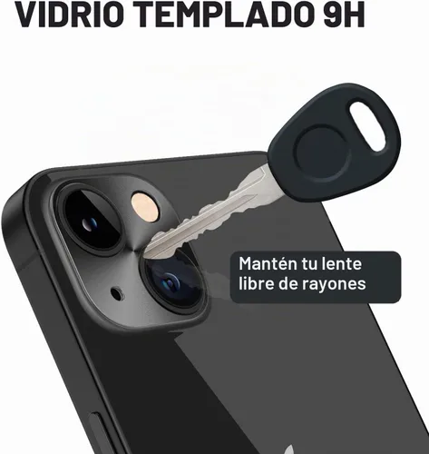 Vista 4 de Protector de lente de cámara para iPhone, [2 unidades] Funda protectora de aleación de aluminio premium para lente de cámara trasera