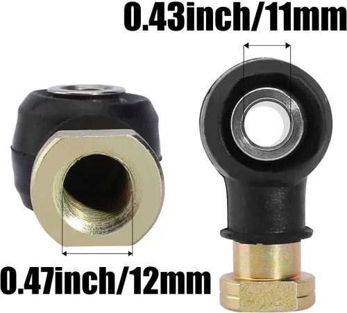 Vista 4 de Kit de extremo de barra de acoplamiento para Polaris 51-1030 7061019 7061034 7061053 7061054 7061138 7061139 ACE ATP ATV Magnum Ranger RZR Scrambler