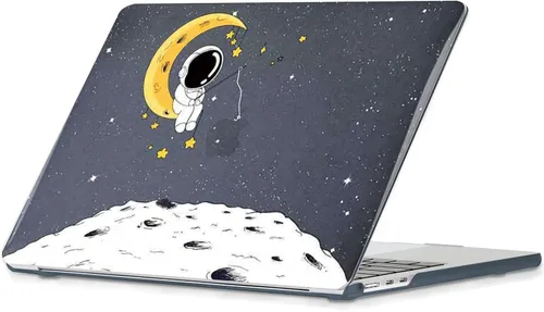 Vista 4 de Se7enline Funda compatible con MacBook Neo de 13 pulgadas 2026 A3404, diseño estético, bonita carcasa rígida femenina, cubierta de teclado