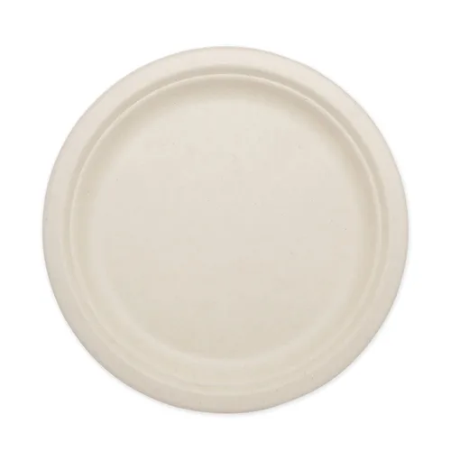 Vista 6 de World Centric Platos de fibra compostable, 9 pulgadas, sin crueldad, sin gluten, 20 piezas (paquete de 1)