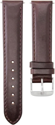 Vista 4 de Correa de reloj de cuero suave de 0.787in para coche de caballete CV2010 FORMULA F1 DBROWN # 4