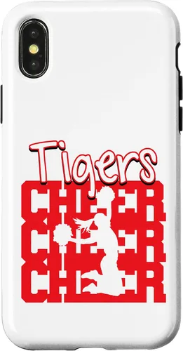 Vista 5 de Tigers Cheer Back to School Cheerleading Spirit R Case for iPhone 17