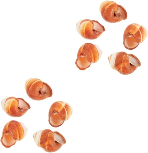 Vista 10 de Unomor 5 unidades de caracol natural de caracol de cocina de cangrejo con aislamiento térmico seguro para horno, microondas, congelador, lavavajillas