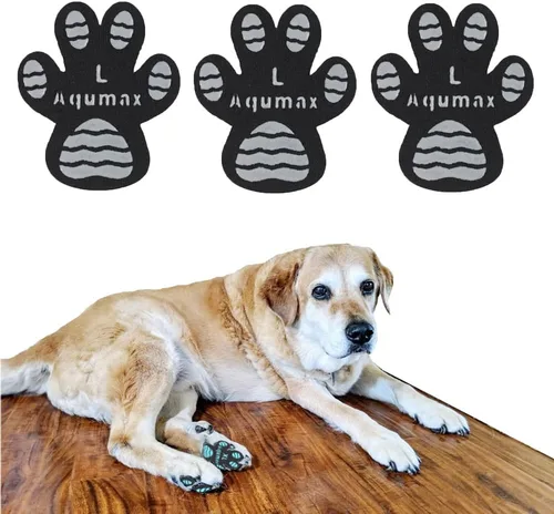 Vista 19 de Protector de patas de perro, almohadillas de tracción antideslizante, asistente de paseo para perros mayores, calcomanías de pie para suelos
