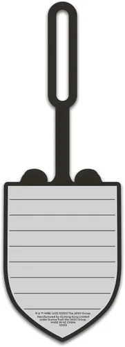 Vista 4 de Lego - Etiqueta de silicona para equipaje de Harry Potter, Ronald Weasley (53253) para viajes, maleta, mochila, vacaciones, etiqueta de regalo