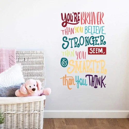 Vista 7 de Kingdom Kids Kingdom - Calcomanías de pared con cita inspiradora Pegatinas Kingdom Kids