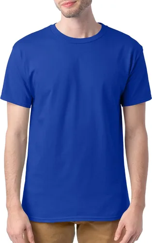 Vista 3 de Hanes ComfortSoft - Camiseta de manga corta para hombre (paquete de 4)